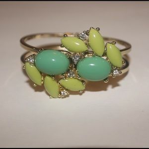 Banana Republic Gold Metal Clasp Bracelet